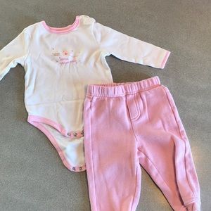 Joe fresh size 6 to 12 months set